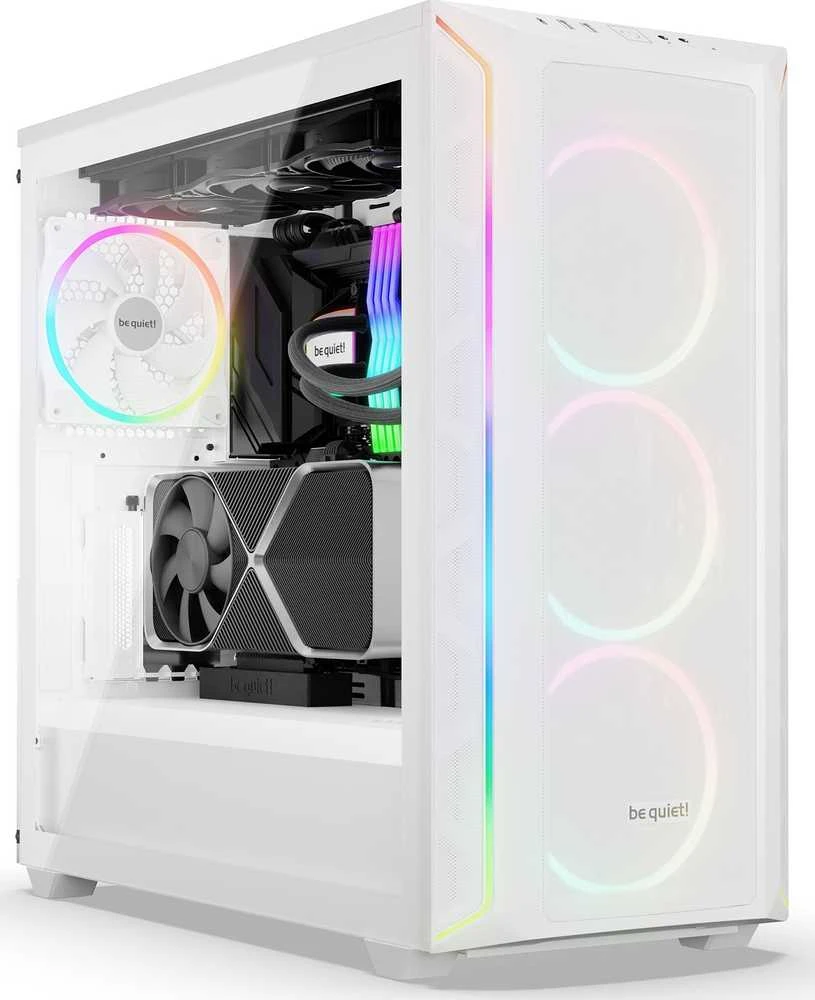 LISTAN BE QUIET Shadow Base 800 FX Case Baltas (P)