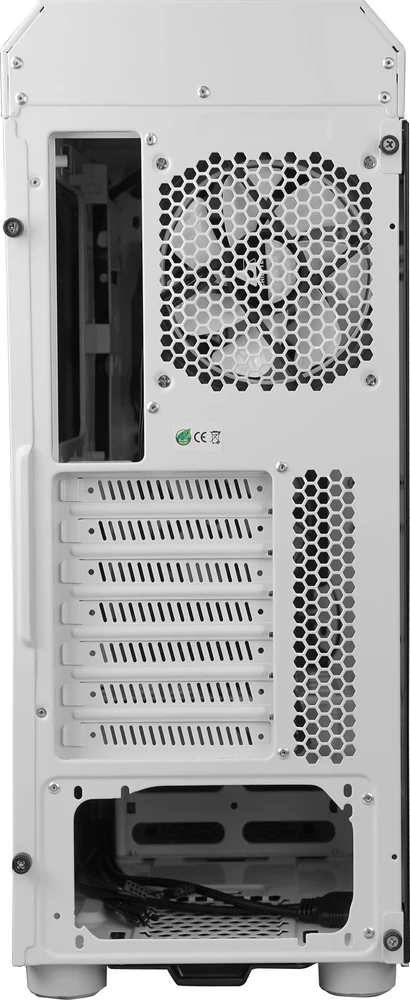 CHIEFTEC Scorpion 3 Baltas leidimo ATX žaidimai su 4x120 A-RGB ventiliatoriumi 2 grūdinto stiklo šonuose ir priekyje