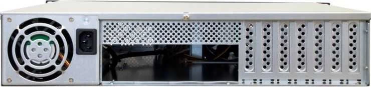 CHIEFTEC UNC-210T 2U dėklas juodas be maitinimo