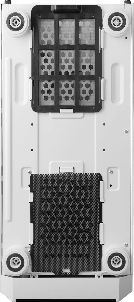 CHIEFTEC Scorpion 3 Baltas leidimo ATX žaidimai su 4x120 A-RGB ventiliatoriumi 2 grūdinto stiklo šonuose ir priekyje