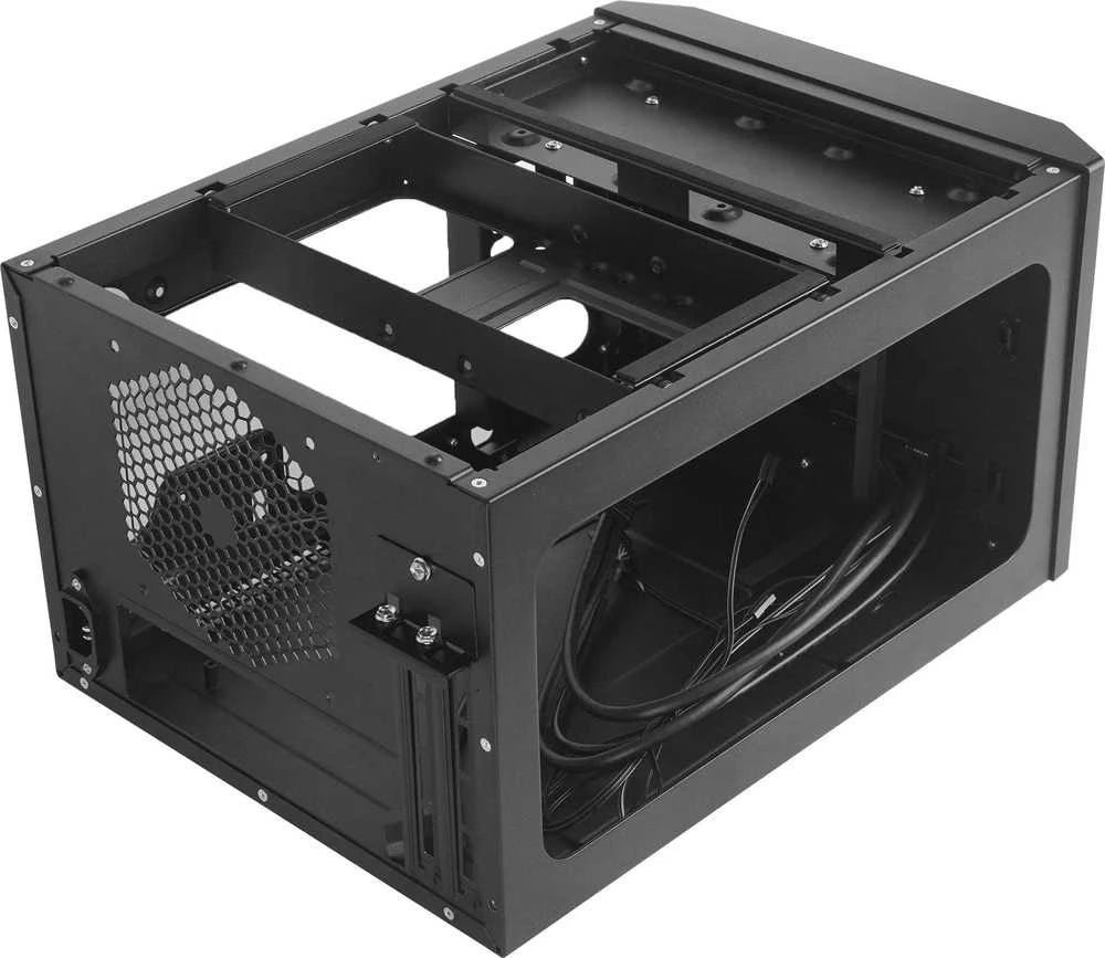 Chieftec CN-01B-OP kompiuterio dėklas Cube Juodas