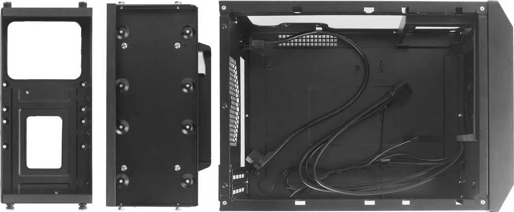 Chieftec CN-01B-OP kompiuterio dėklas Cube Juodas