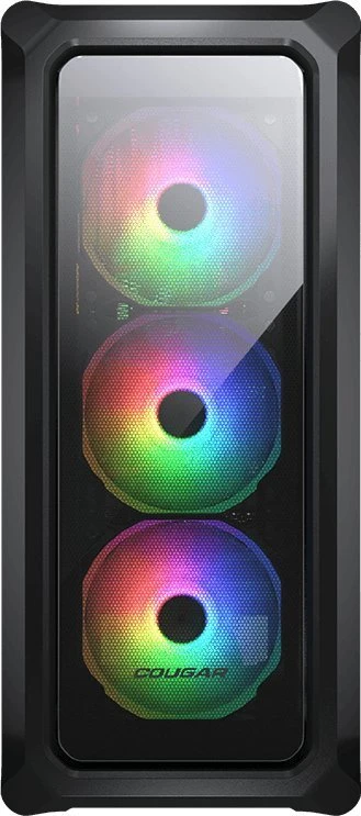 Korpusas Cougar Archon 2 RGB Juodas/Case/Mini tower / 3 ARGB fans /TG transparent side window