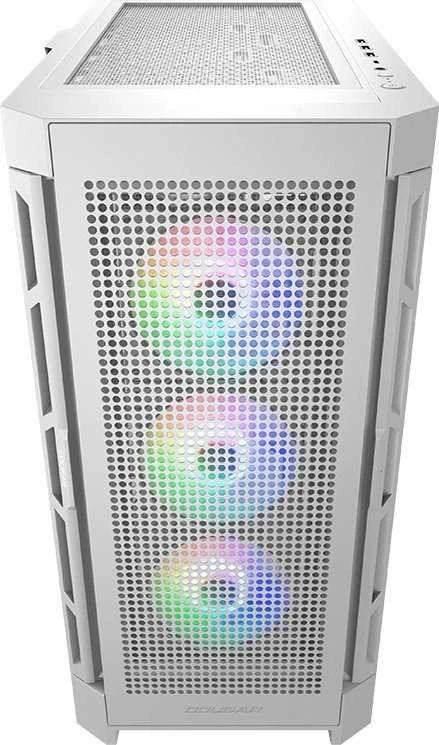COUGAR DUOFACE PRO RGB PC Dėklas, Mid Tower, Baltas