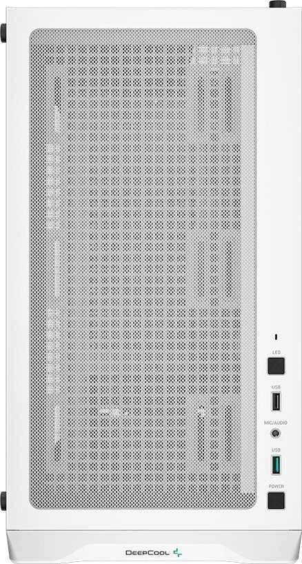 „Deepcool“ | ARGB „Micro-ATX“ korpusas | CC360 | Baltas | Mini-ITX / Micro-ATX | ATX PS2 (didžiausias ilgis: 160 mm)