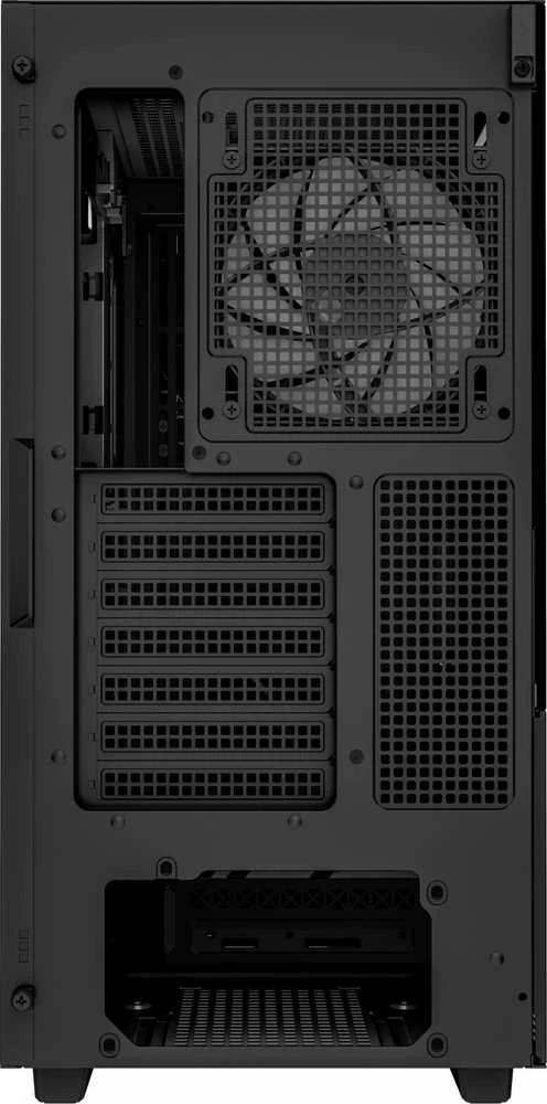 Kompiuterio Korpusas - DeepCool CH560 Midi Tower su Grūdintu Stiklu ir Multi-Spalviniu Apšvietimu Juodas