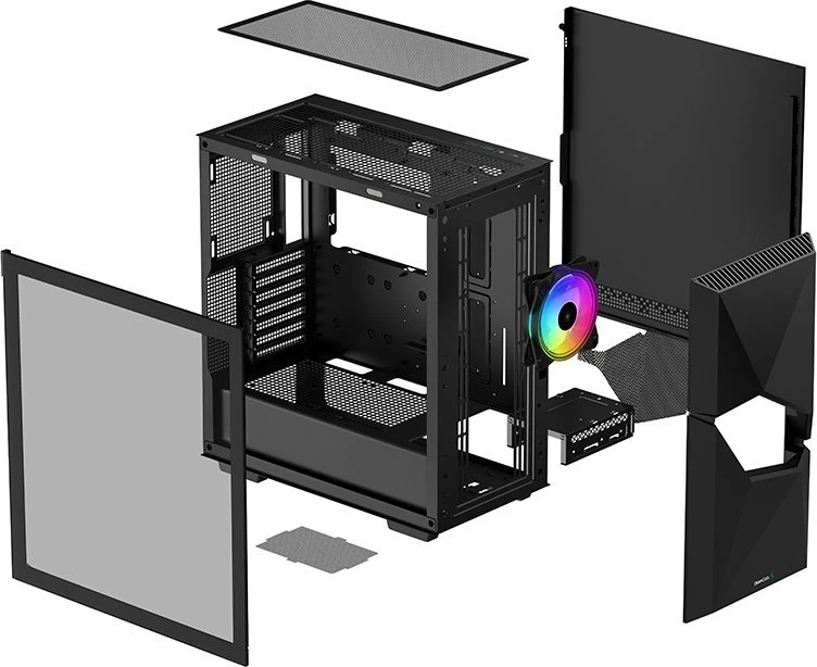 Korpusas Deepcool CYCLOPS BK MID TOWER CASE (R-BKAAE1-C-1)