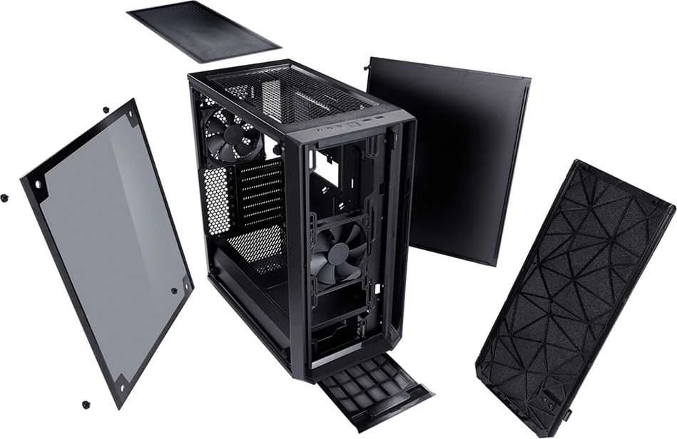 Korpusas Fractal Design Meshify C Blacko