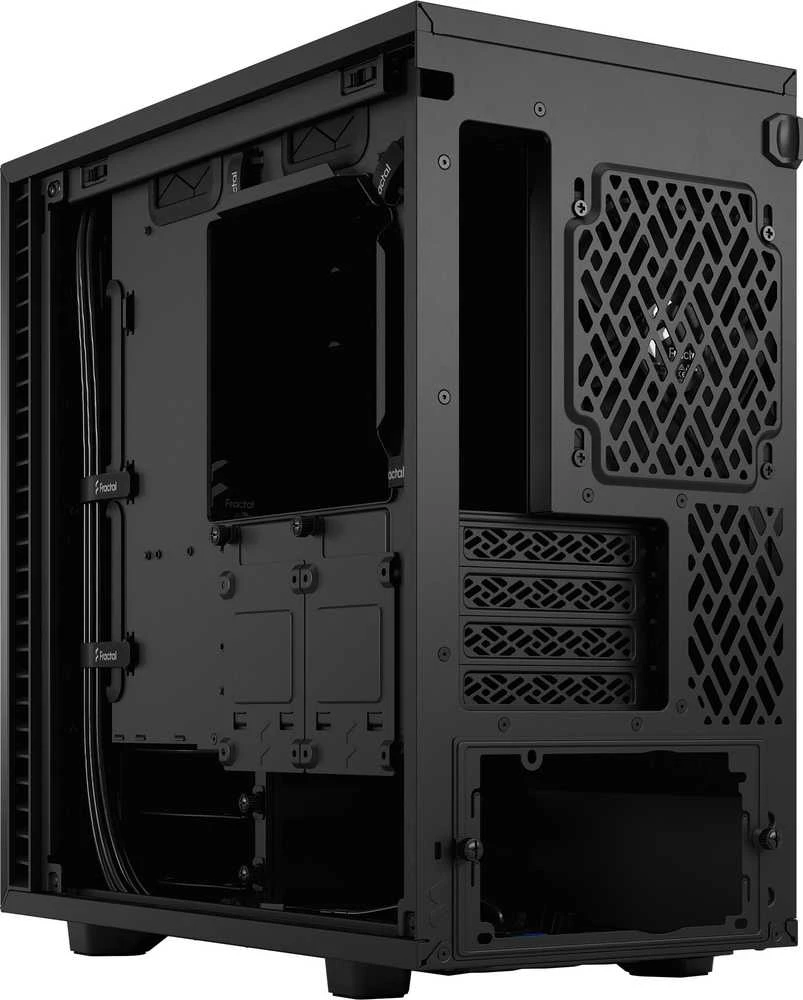 Fractal Design | Define 7 Mini | Juodas Solid | mATX, Mini-DTX, Mini ITX | ATX