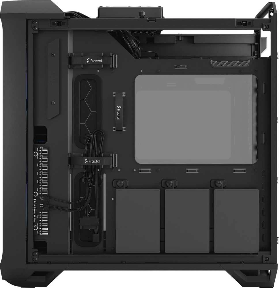 Fractal Design | Torrent Compact RGB TG Light Tint | šoninis langelis | ATX | Juoda