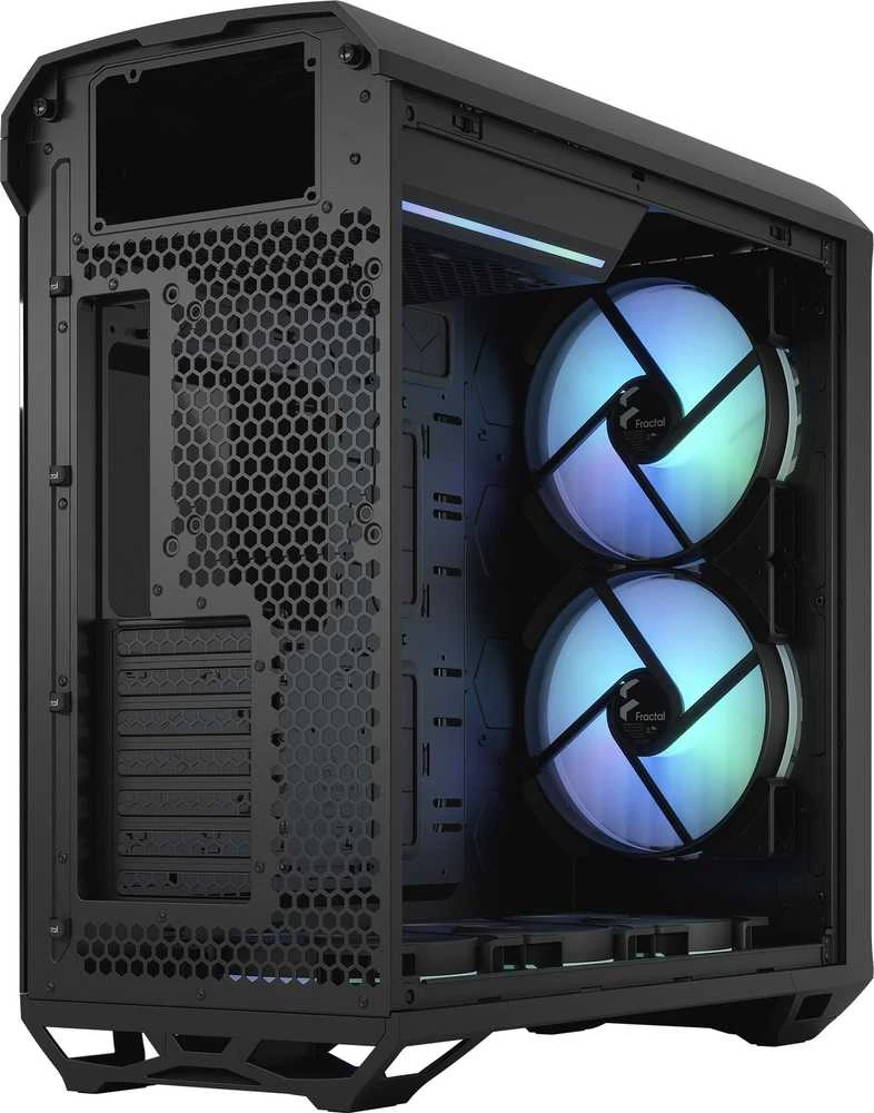 Kompiuterio korpusas Fractal Design Torrent RGB TG Light Tint, Spalva: Juodos spalvos (FD-C-TOR1A-04)