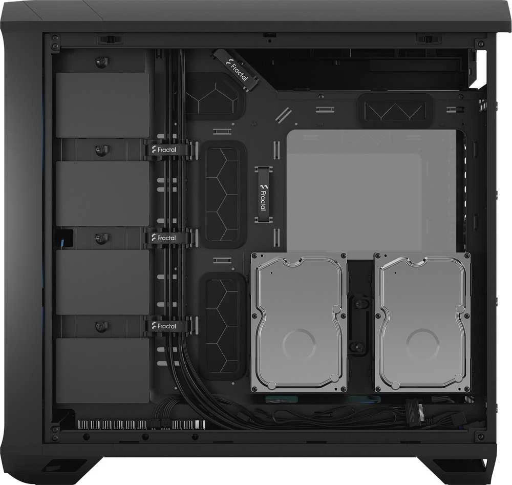 Kompiuterio korpusas Fractal Design Torrent RGB TG Light Tint, Spalva: Juodos spalvos (FD-C-TOR1A-04)