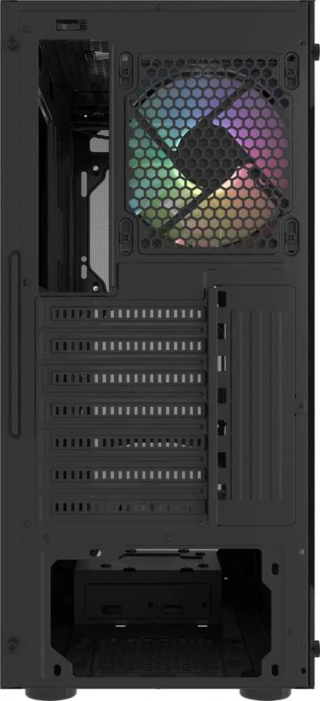 Kompiuterio Korpusas - FURY Shobo SH4 RGB Midi Tower Juodas