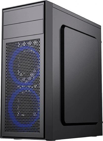 GEMBIRD žaidimų kompiuterio dėklas Furnax M100B Mėlyna Fans