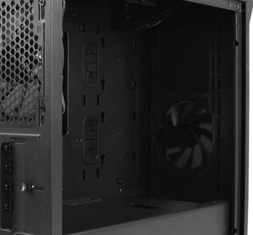 Housing NATEC Genesis Irid 503 NPC-1558 (Micro ATX, Mini ITX, juodos spalvos)