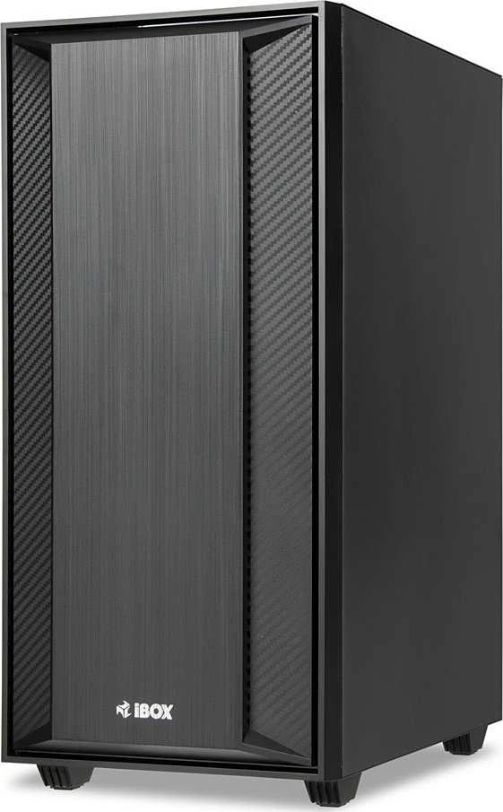 Kompiuterio Korpusas - iBox CETUS 906 ATX Midi Tower 29cm GPU 16cm CPU Aušintuvas Juodas