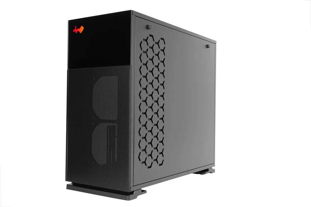 In Win InWin 127 Midi-Tower Tempered Glass – juodos spalvos