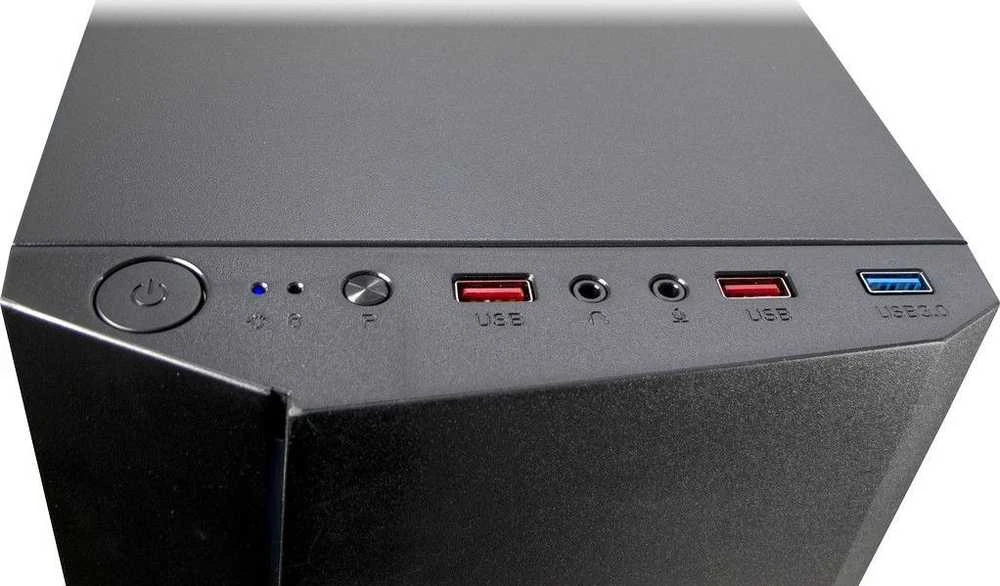 Inter-Tech B-02RGB žaidimų bokštas juodas