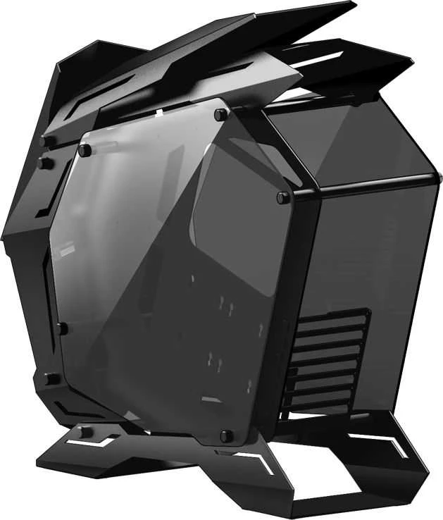 Jonsbo MOD3 Big-Tower Showcase, Tempered Glass – juodos spalvos
