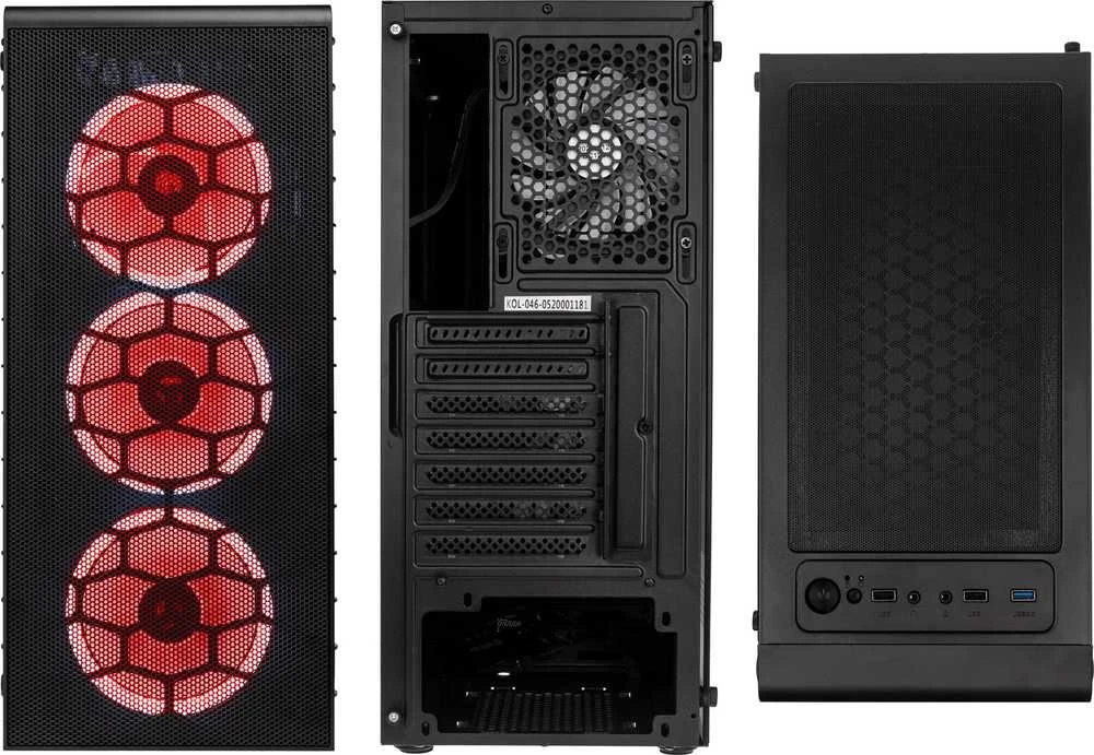 Kolink Observatory Lite Mesh RGB Mid Tower – juodas