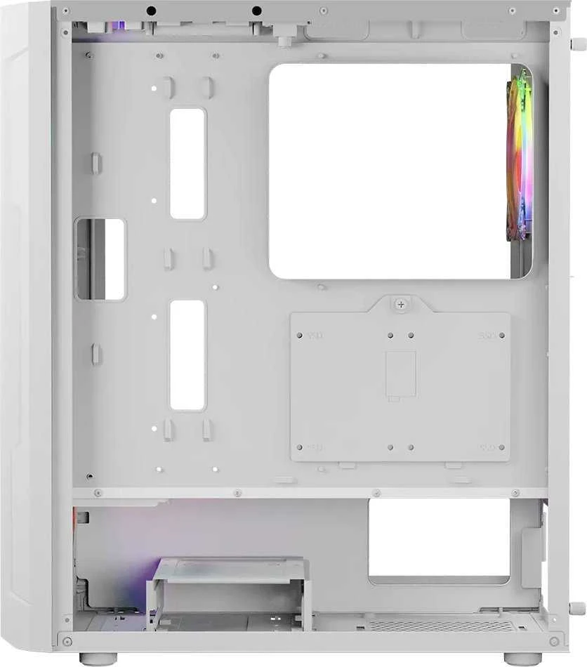 Kompiuterio Korpusas - Logic Aramis ARGB Mini USB 3.0 Baltas