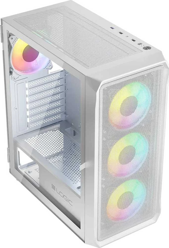 Dėklas – Logic Portos ARGB Minidi USB 3.0 baltas