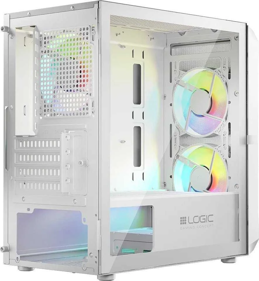Logic Concept Logic PORTOS ARGB MINI USB 3.0 Dėklas Baltas