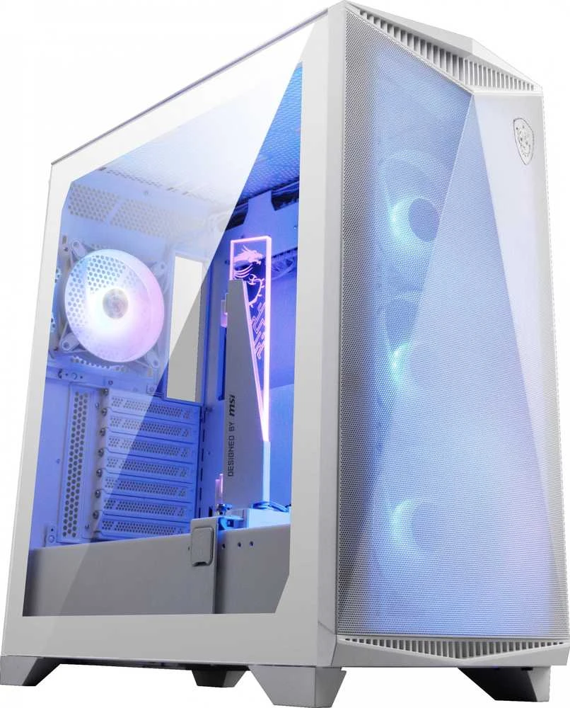 MSI | Kompiuterio korpusas | MPG GUNGNIR 300R AIRFLOW Baltas | Šoninis langas | Baltas | Vidutinio dydžio bokštas | ATX