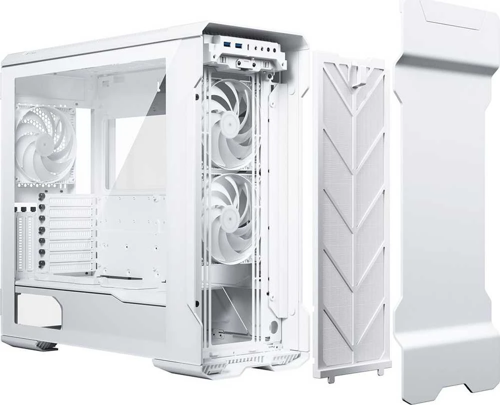 PHANTEKS Enthoo Evolv X Midi-Tower, RGB, Tempered Glass - matte baltos spalvos