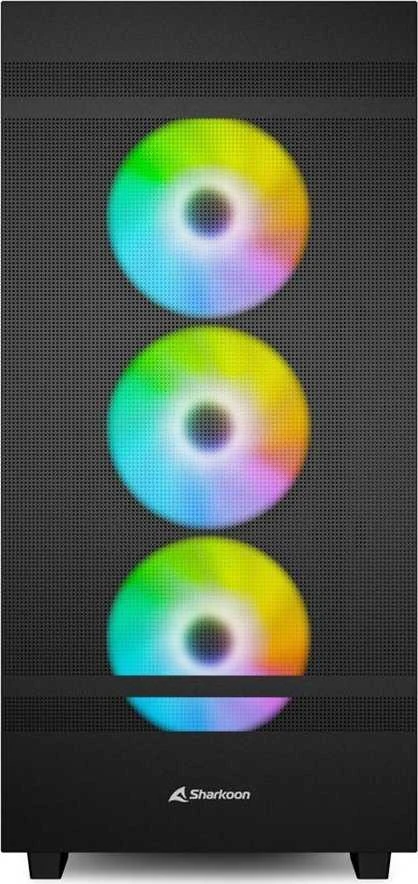 Midi Sharkoon Rebel C50 RGB Juodas
