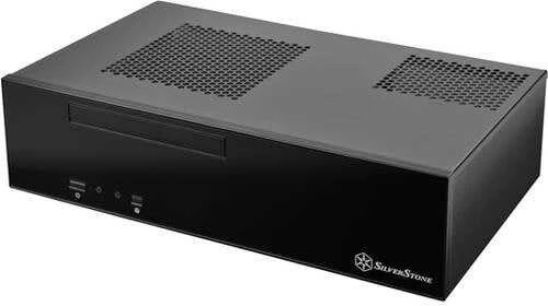 SilverStone Milo 03 Kompiuterio važiuoklė USB 3.0 x2, Mic x1, Spk x1, juodas, Micro ATX, Maitinimo šaltinis Komplekte Ne