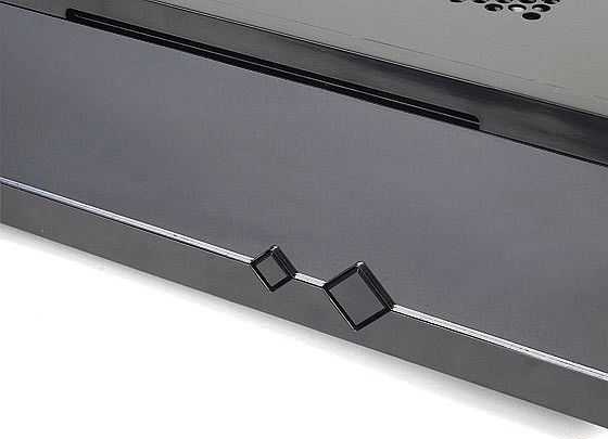 PC korpusas Silverstone Silent SST-ML05B Milo Slim HTPC Mini-ITX, juodas