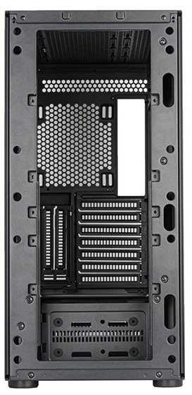 SilverStone SST-SED1-B Seta D1 Mid Tower - Juodas