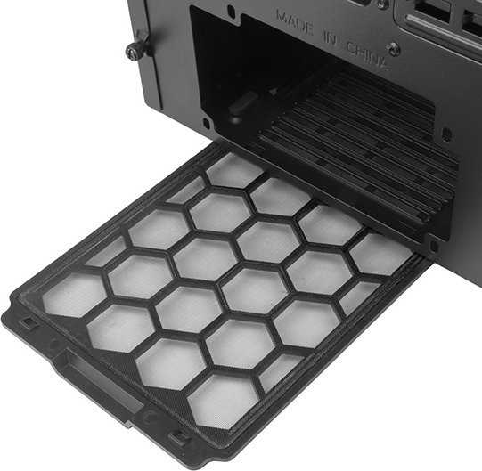 SilverStone SST-SED1-B Seta D1 Mid Tower - Juodas