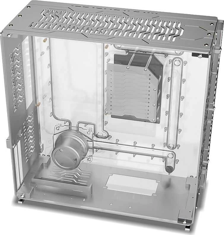 „Singularity Computers Wraith ITX/DTX“ – sidabrinis