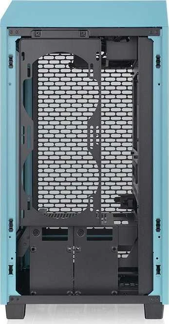 Mini Thermaltake The Tower 200 TG turkio spalvos