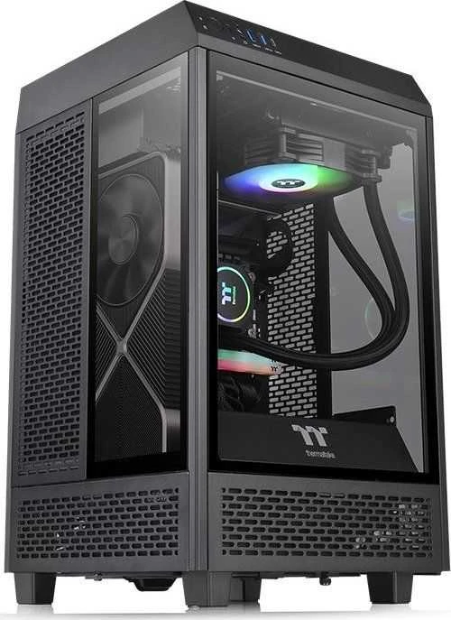 Thermaltake The Tower 100 Mini - Juodas