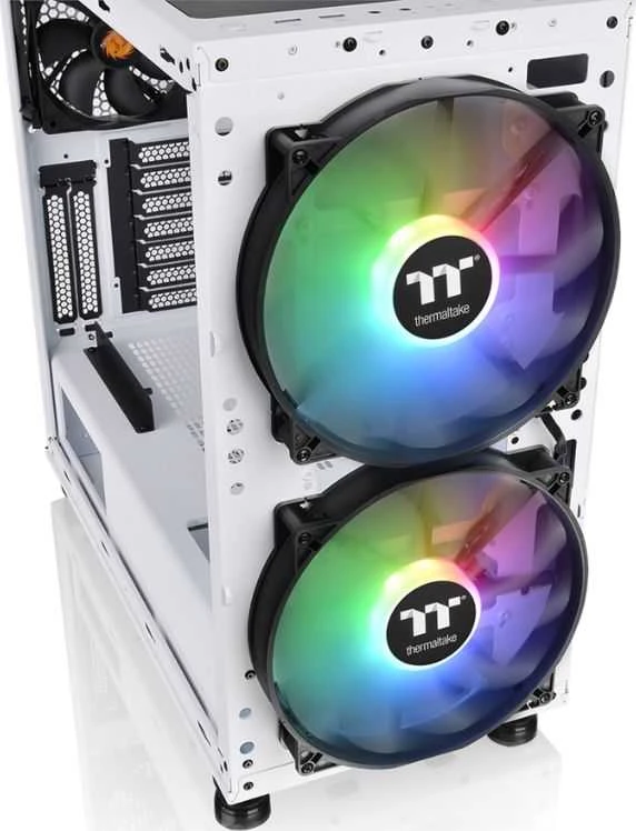 Thermaltake Commander C31 grūdintas stiklas ARGB Snow Edition