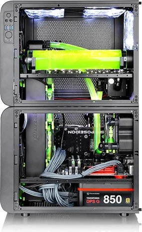 Korpusas Thermaltake Core V21 microATX Window Juodas