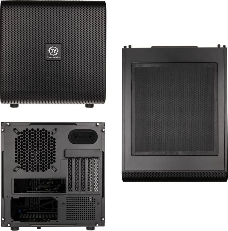 Korpusas Thermaltake Core V21 microATX Window Juodas