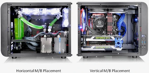 Korpusas Thermaltake Core V21 microATX Window Juodas