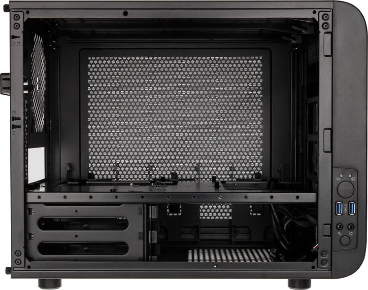 Korpusas Thermaltake Core V21 microATX Window Juodas
