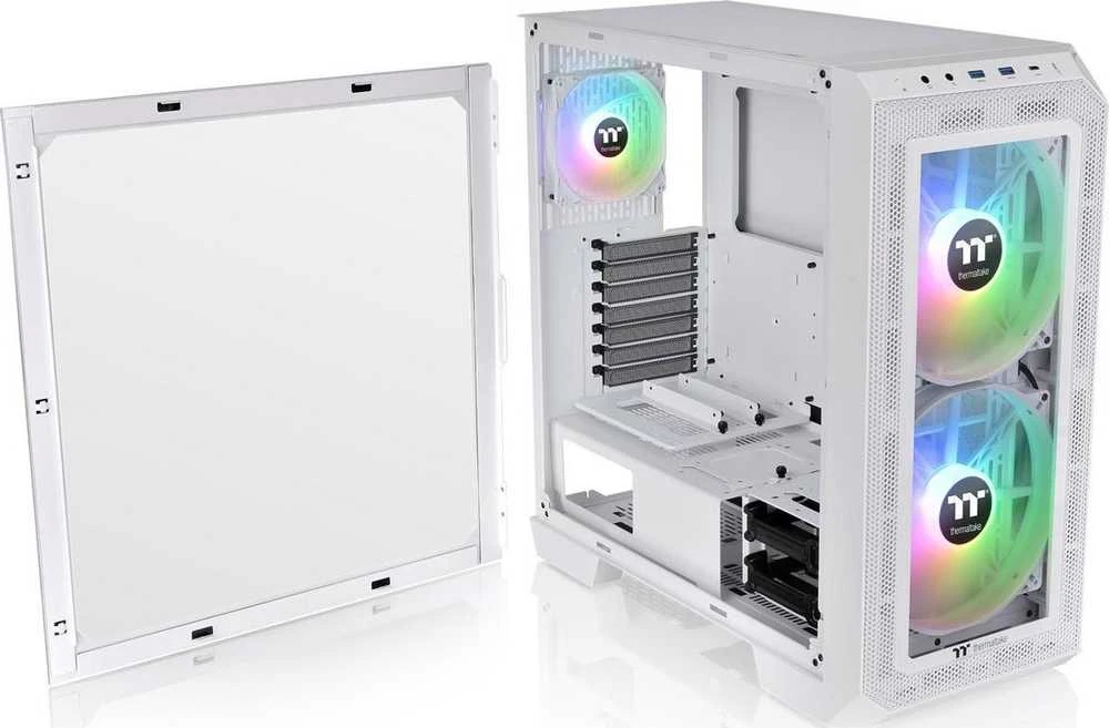 MIDI Thermaltake View 300 MX ARGB Snow Baltas