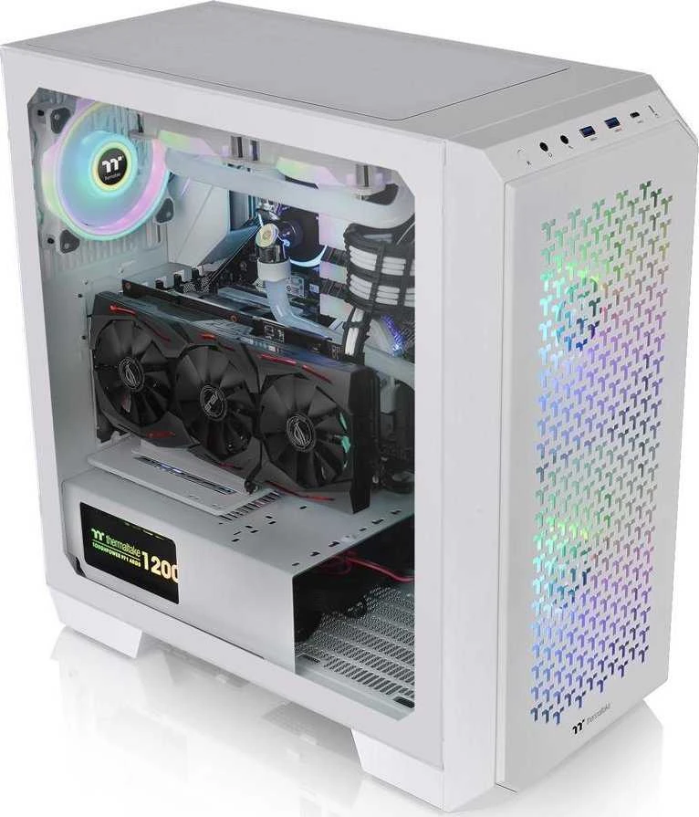 MIDI Thermaltake View 300 MX ARGB Snow Baltas