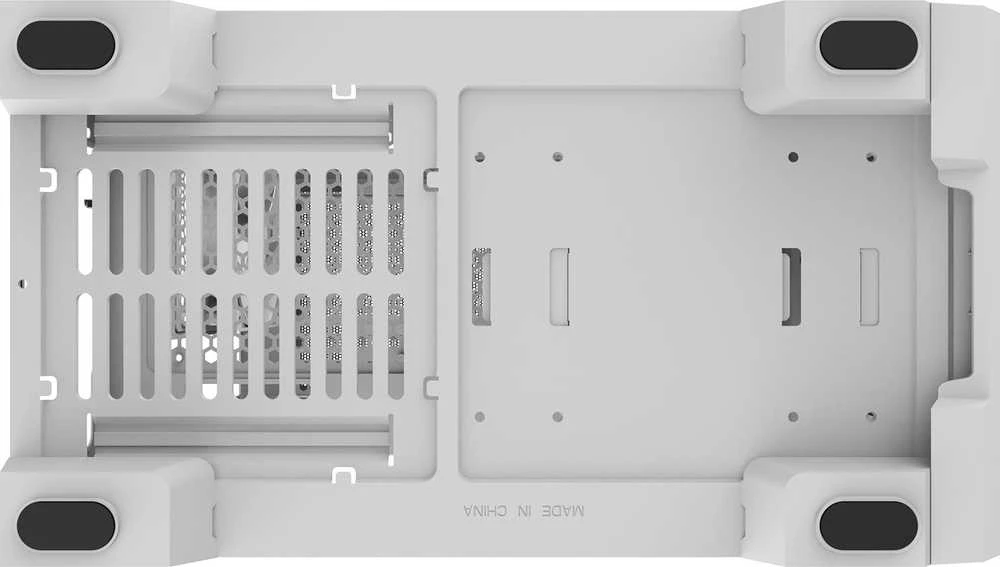 Zalman Z1 Iceberg baltas mikro atx dėklas | mini itx | vidutinio bokšto kompiuterio dėklas