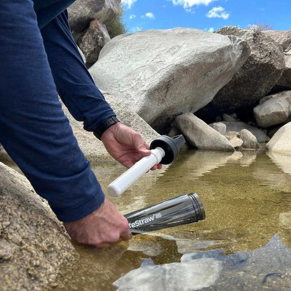 Gertuvė Life Straw LifeStraw GO Series 650 ml terrace žalias