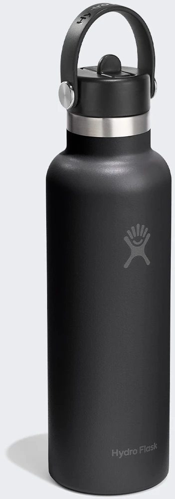 Buteliukas termiczna Hydro Flask 21 Oz Standard Flex Straw Cap (621 ml) - blk
