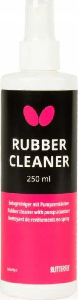 Butterfly purškiklis rakečių pamušalams valyti BUTTERFLY gumos valiklis 250 ml