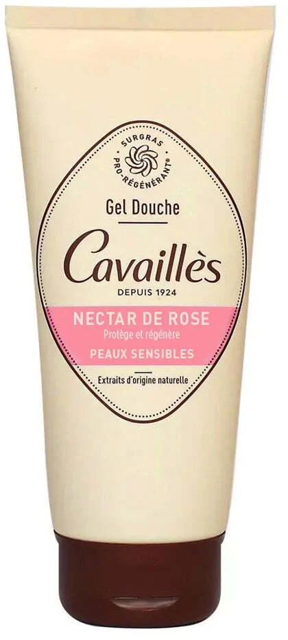 Roge Cavailles Extra-Gentle Surgras Dušo želė Rose Nectar, 200 ml