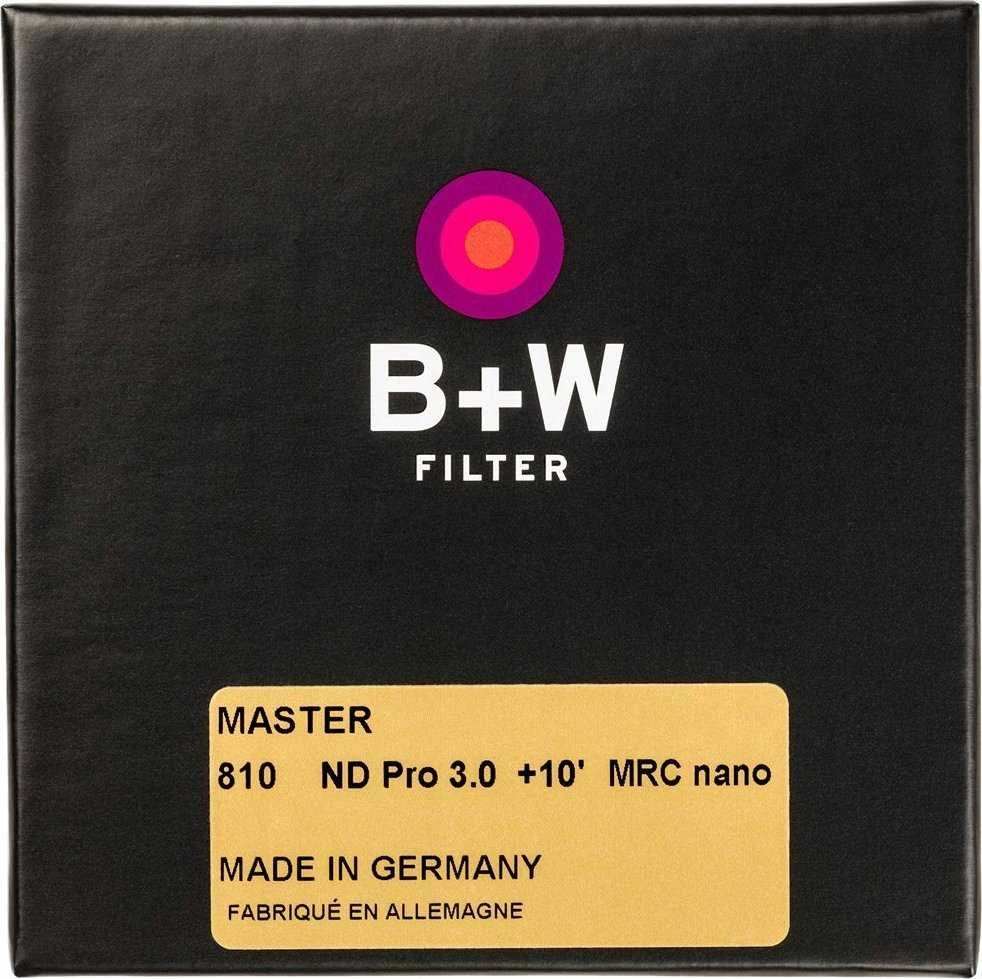 B+W filtras Pilkas filtras B+W Master 810 NDX1000 MRC nano 1101615 72mm